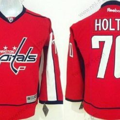 Washington Capitals #70 Braden Holtby 2015 Punainen Paita – Lasten