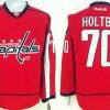 Washington Capitals #70 Braden Holtby Punainen Paita – Miesten