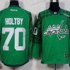 Washington Capitals #70 Braden Holtby Vihreä 2016 St. Patrick’S Day Jääkiekko Paita – Miesten