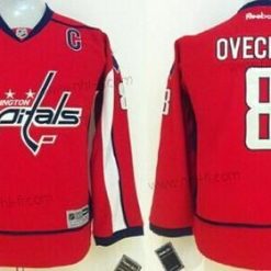 Washington Capitals #8 Alex Ovechkin Punainen Paita – Lasten