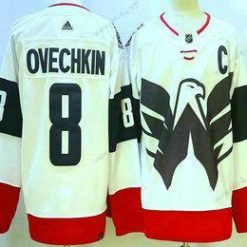 Washington Capitals #8 Alex Ovechkin Valkoinen 2023 Stadium Series Aito Paita – Miesten