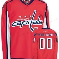 Washington Capitals Räätälöidyt Punainen Paita – Miesten