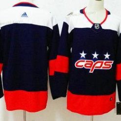 Washington Capitals Tyhjä Laivastonsininen Sininen 2018 Stadium Series Ommeltu NHL Jääkiekko Paita – Miesten