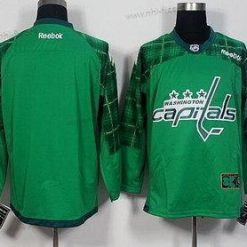 Washington Capitals Tyhjä Vihreä 2016 St. Patrick’S Day Jääkiekko Paita – Miesten