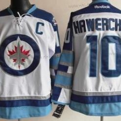 Winnipeg Jets #10 Dale Hawerchuk Valkoinen Paita – Miesten