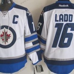 Winnipeg Jets #16 Andrew Ladd Valkoinen Paita – Miesten