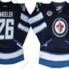 Winnipeg Jets #26 Blake Wheeler Laivastonsininen Sininen Paita – Lasten