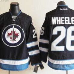 Winnipeg Jets #26 Blake Wheeler Laivastonsininen Sininen Paita – Miesten