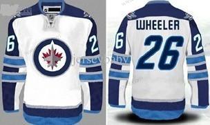 Winnipeg Jets #26 Blake Wheeler Valkoinen Paita – Miesten