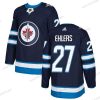 Winnipeg Jets #27 Nikolaj Ehlers Laivastonsininen Sininen Kotiottelu Aito Ommeltu NHL Paita – Nuoret