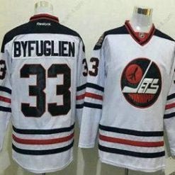 Winnipeg Jets #33 Dustin Byfuglien Valkoinen 2017 Talvi Klassinen Ommeltu NHL Reebok Jääkiekko Paita – Miesten