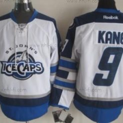 Winnipeg Jets #9 Evander Kane 2012 Valkoinen Ice Caps Paita – Miesten