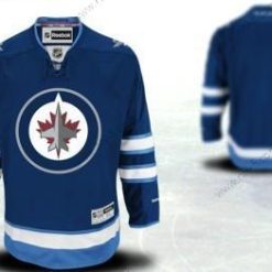 Winnipeg Jets Räätälöidyt 2012 Sininen Paita – Miesten