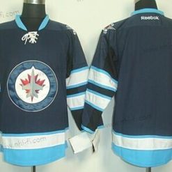 Winnipeg Jets Tyhjä Laivastonsininen Sininen Paita – Miesten