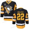 WoPittsburgh Penguins #22 Kael Mouillierat Musta With Keltainen 2017 Stanley Cup NHL Finals Patch Paita – Miesten